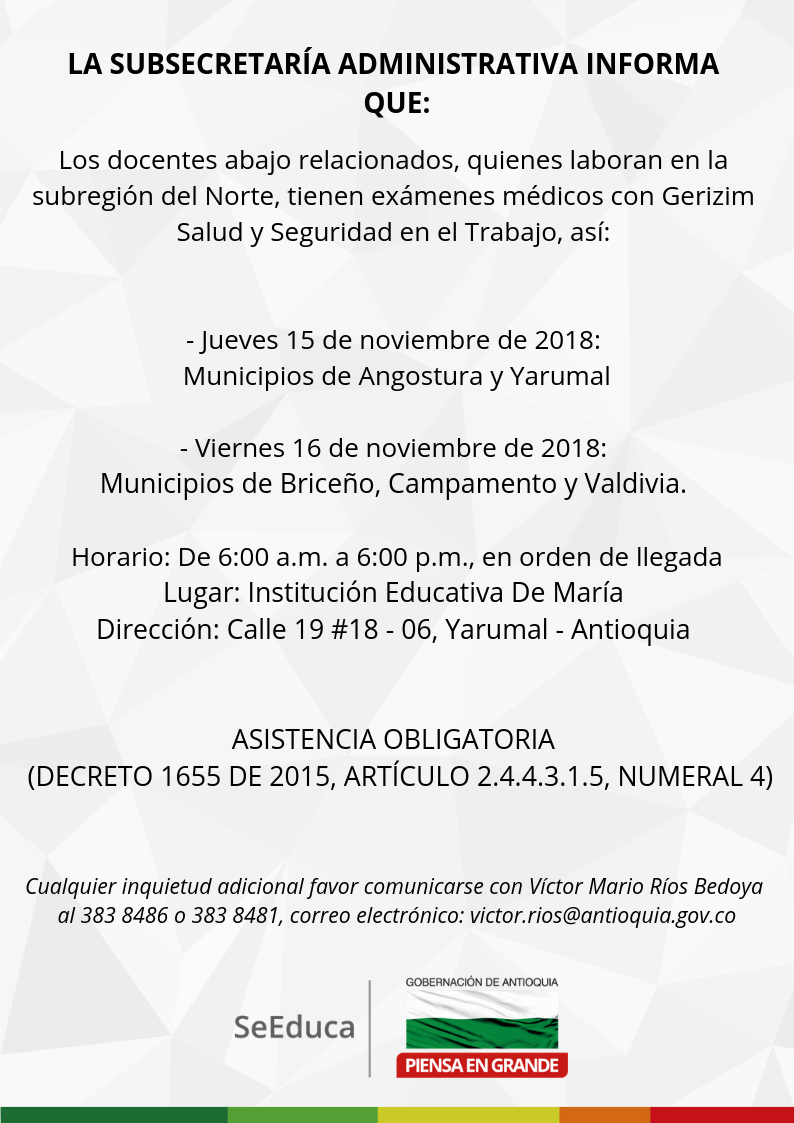 Yarumal examenes
