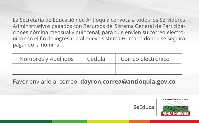 aviso nomina