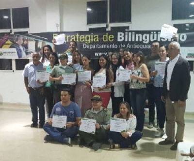 Con muestras culturales en 18 municipios de Antioquia, culminó el programa de Bilingüismo de la Secretaría de Educación