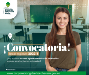 Convocatoria Becas Regiones 2023-1