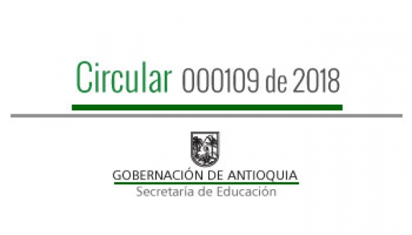 Circular 000109 de 2018 - Requerimiento de las planillas firmadas por los docentes que recibieron dotación durante la vigencia 2017