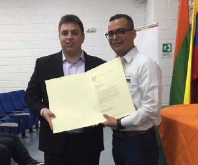 Estudiante antioqueño, ganador de la convocatoria Semillas del Futuro, de Huawei