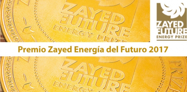 Postúlate para participar en el premio Zayed Energía del Futuro 2017