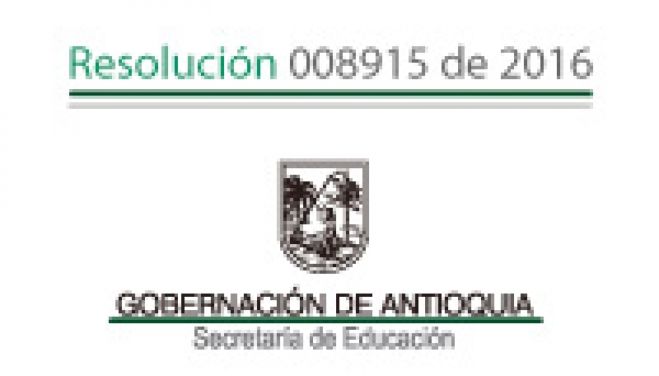 Resolución No. S 2016060008915 - Por la cual se establece el proceso de gestión de la cobertura educativa para el año 2017