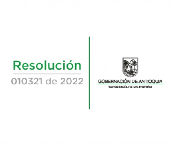 Resolución 010321 de 2022