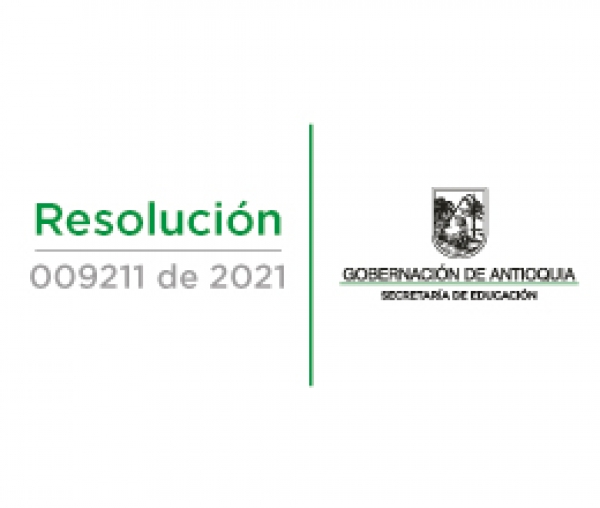 Resolución 009211 de 2021