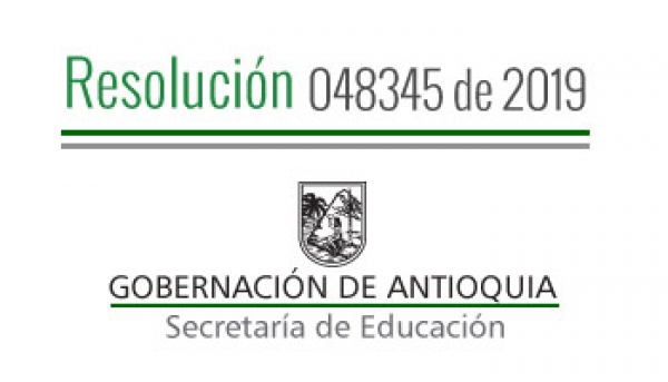 Resolución 048345 de 2019 - Por la cual se concede Comisión de Servicios Remunerada a unos Docentes y Directivos Docentes del municipio de San Pedro de Urabá pagados con recursos del S.G.P.