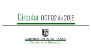 Circular 001102 de 2016 - Procedimiento para reintegro de saldos no ejecutados, pago mayor valor y rendimientos financieros del SGP