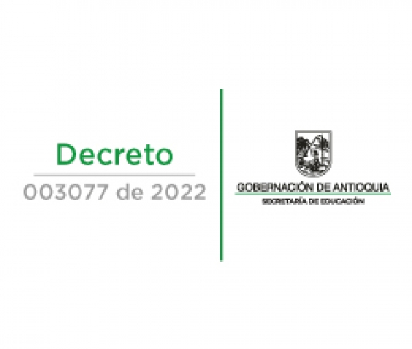 Decreto 003077 de 2022