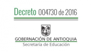 Decreto 004730 de 2016 - Por el cual se concede una Comisión de Servicios Remunerados a Docentes y Directivos Docentes