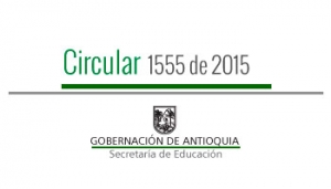 Circular 1555 de 2015 - Ordenación del Gasto y Cierre de Presupuesto Vigencia Fiscal 2015