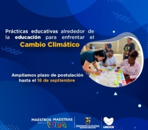 Ampliación Convocatoria Cambio Climático