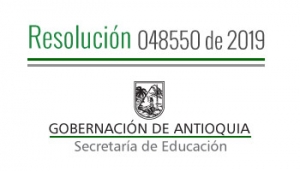 Resolución 048550 de 2019 - Por la cual se concede Comisión de Servicios Remunerada a Docentes pagados con recursos del S.G.P.