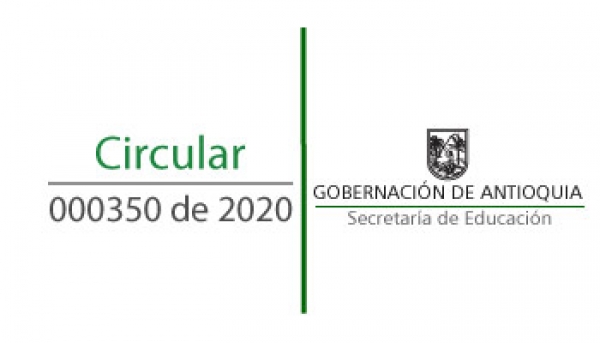 Circular 000350 de 2020 - Vinculación a la Conmemoración del Día Mundial Contra la Explotación Sexual Comercial de Niños, Niñas y Adolescentes (ESCNNA) el 23 de septiembre