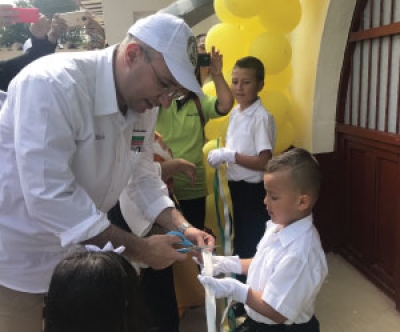 En Campamento una Institución Educativa es su primer patrimonio histórico y cultural