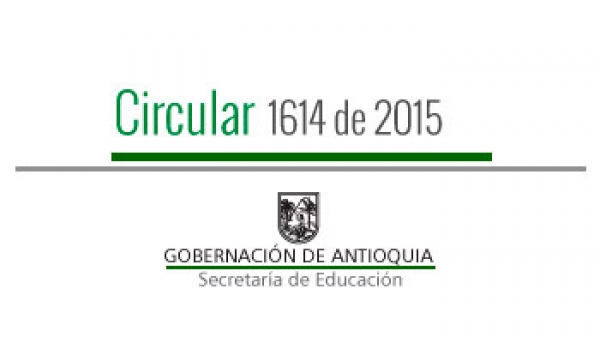 Circular N°2015-1614 - Aclaración Ordenación del Gasto y Cierre de Presupuesto vigencia fiscal 2015