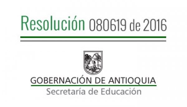 Resolución 080619 de 2016 - Por el cual se concede Comisión de Servicios Remunerados a unos docentes para asistir al VIII Congreso Iberoamericano Cabri 2016