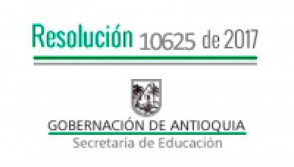 Resolución 10625 de 2017 – Por la cual se autoriza el pago de un reconocimiento adicional por número de jornadas y alumnos matriculados a los rectores de instituciones educativas, de acuerdo con los niveles atendidos para el año 2017