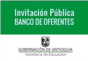 Invitación Pública - Conformación Banco de Oferentes