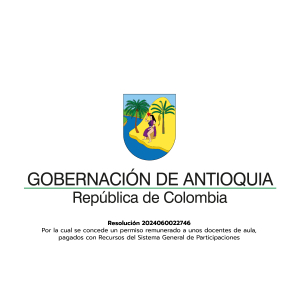 Resolución 2024060022746 - Por la cual se concede un permiso remunerado a unos docentes de aula, pagados con Recursos del Sistema General de Participaciones