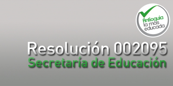 Resolución 002095