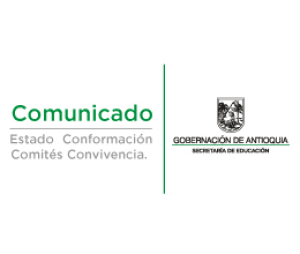 Estado de conformación y funcionamiento de Comités Escolares de Convivencia