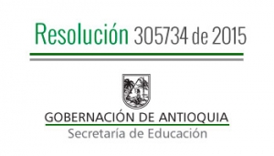 Resolución 305734 de 2015 - Invitación a la Presentación del Libro de las Experiencias Significativas Ganadoras 2014 en el marco de los &quot;Premios a la Calidad de la Educación&quot;