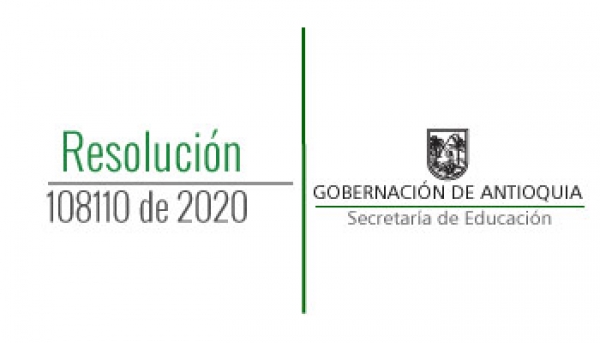 Resolución 108110 de 2020 - Por medio de la cual se establece el Reglamento de funcionamiento del Programa de Créditos Condonables