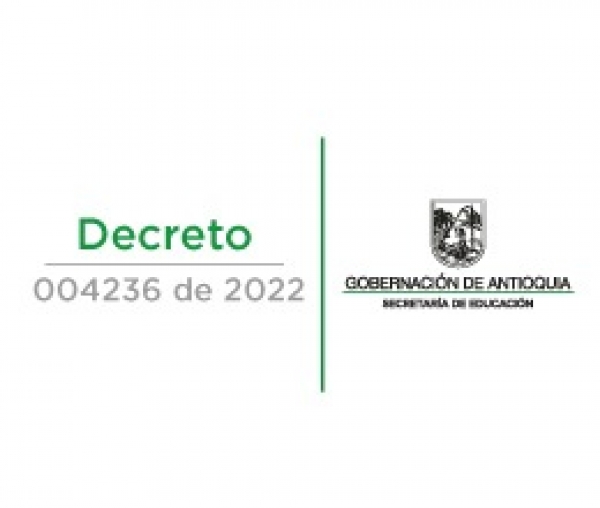 Decreto 004236 de 2022