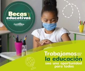 Becas educativas para afiliados a Comfenalco 2021.