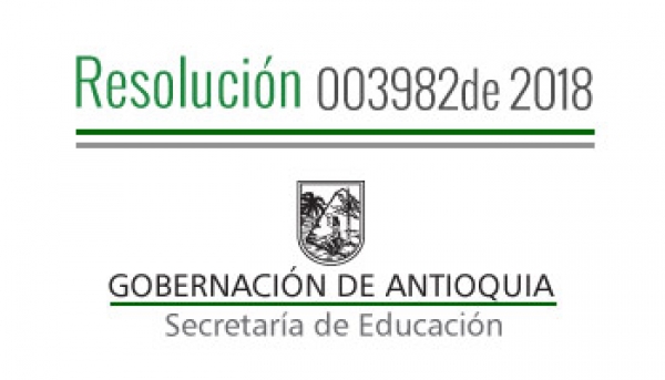 Resolución 003982 de 2018 - Por el cual se concede Comisión de Servios Remunerada a los Directivos Docentes USDIDEA, para que participen a la Asamblea General Estatutaria