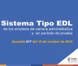 Capacitación Sistema Tipo EDL de los empleados de carrera administrativa y en periodo de prueba.