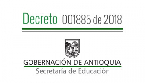 Decreto 001885 de 2018 - Por el cual se ejecuta y se hace efectiva una sanción en un proceso administrativo sancionatorio