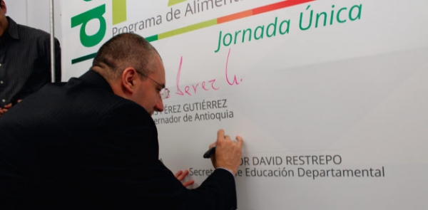 Gobernación de Antioquia y 24 municipios firmaron convenio para fortalecer el Plan de Alimentación Escolar a través de la Jornada Única