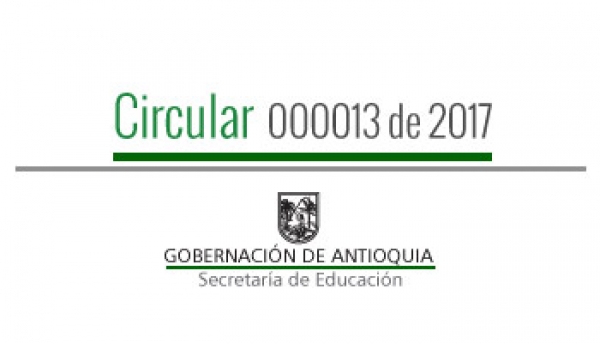 Circular 000013 de 2017 - Seguridad Social y  Prestaciones Económicas del Magisterio