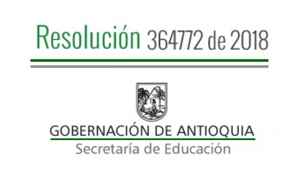 Resolución 364772 de 2018 - Por la cual se concede un Permiso Sindical Remunerado a unos Servidores Administrativos adscritos a los establecimientos educativos